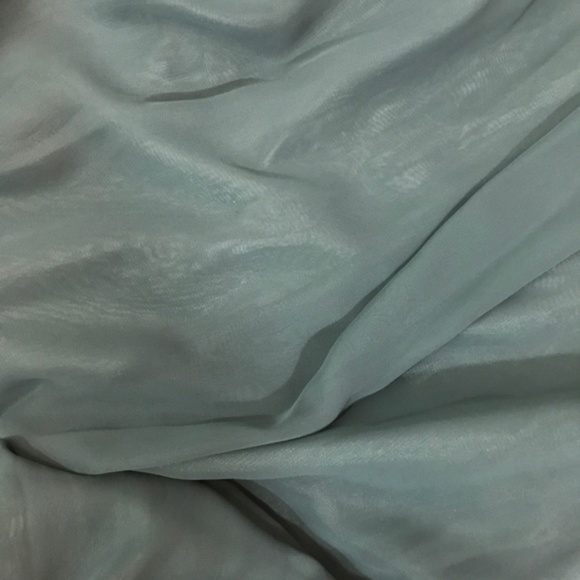 Strapless green Calvin Klein evening gown size 14 - Picture 7 of 7